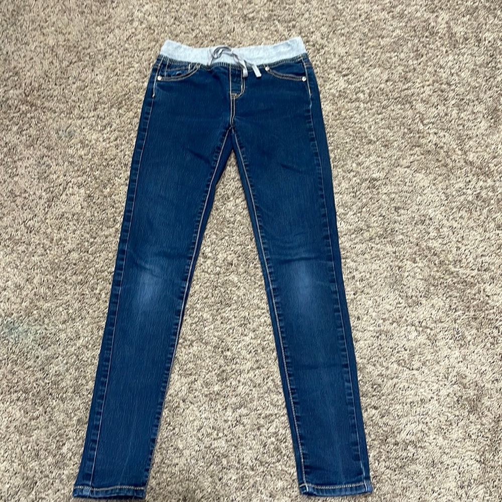 Justice Girl Skinny Stretch Jeans Size 14
